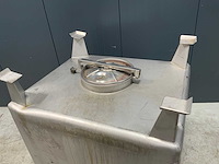 Rvs opslagtank (2x) - afbeelding 1 van  5