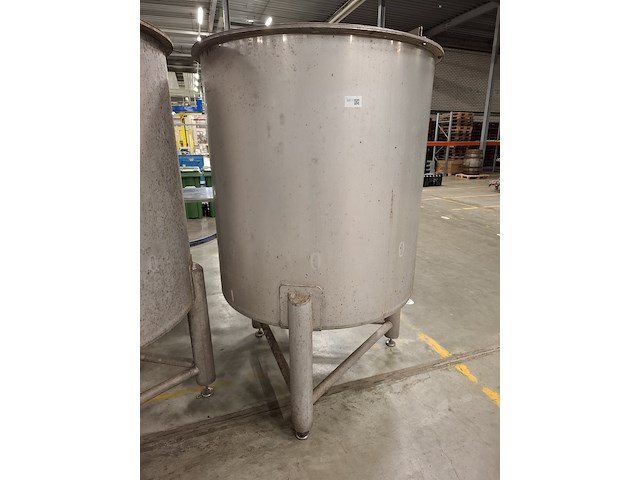 Rvs opslagtank - afbeelding 1 van  3