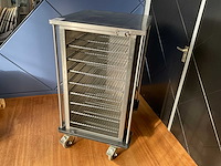 Rvs opslagtrolley - afbeelding 2 van  5
