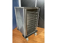 Rvs opslagtrolley - afbeelding 4 van  5