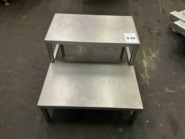 Rvs opstap - afbeelding 2 van  3