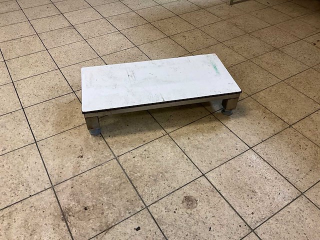 Rvs opstapje - afbeelding 1 van  4