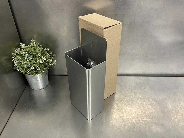 Rvs opvangbak voor dopjes (10x) - afbeelding 1 van  3