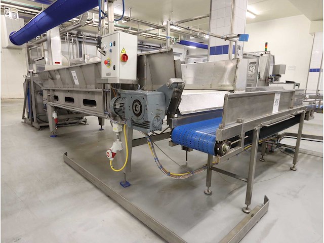 Rvs opvoer transportbaan - afbeelding 2 van  6