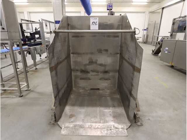 Rvs opvoer transportbaan - afbeelding 3 van  6