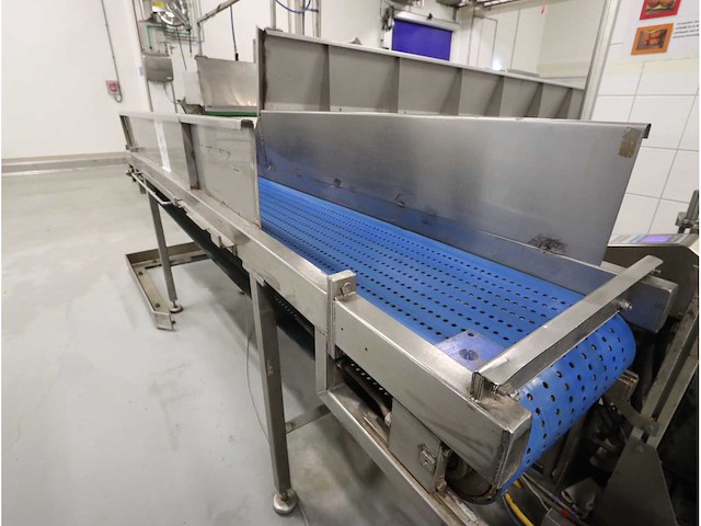 Rvs opvoer transportbaan - afbeelding 6 van  6