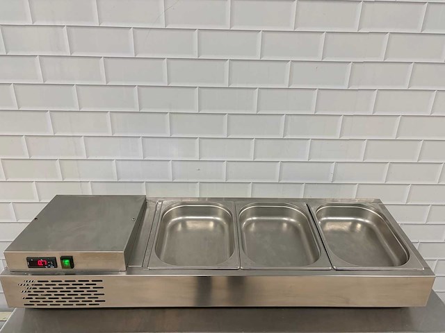 Rvs opzet koelvitrine - afbeelding 5 van  5