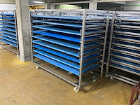 Rvs ovenwagen (4x) - afbeelding 2 van  7