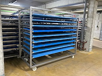 Rvs ovenwagen (4x) - afbeelding 4 van  7