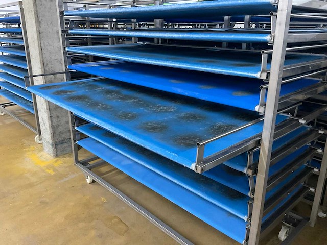 Rvs ovenwagen (4x) - afbeelding 6 van  7