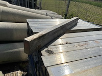 Rvs paal met schroefdraad (100x50x1000mm) (160x) - afbeelding 3 van  6