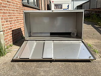 Rvs palletwagen transportkist - afbeelding 6 van  7