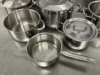 Rvs pan (6x) - afbeelding 3 van  4