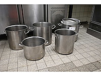 Rvs pan (6x) - afbeelding 1 van  7