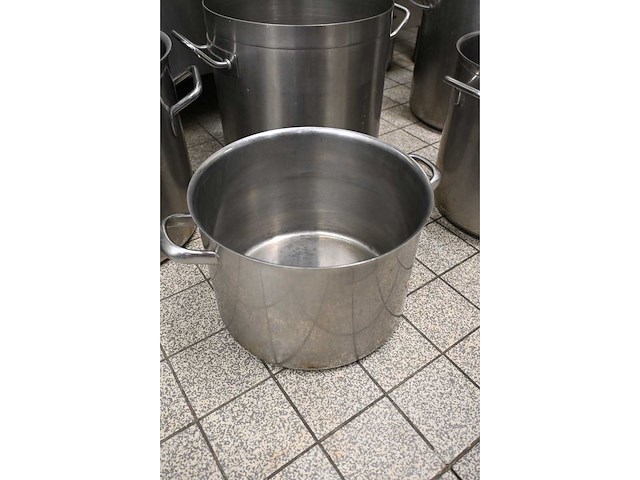 Rvs pan (6x) - afbeelding 4 van  7