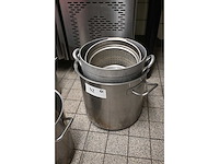 Rvs pan (6x) - afbeelding 7 van  7