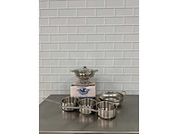 Rvs pan (6x) - afbeelding 3 van  4