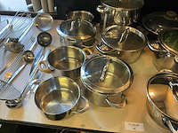 Rvs pannen (11x) - afbeelding 5 van  6