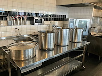 Rvs pannen (4x) - afbeelding 1 van  11