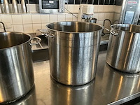 Rvs pannen (4x) - afbeelding 6 van  11