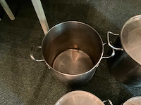 Rvs pannen (4x) - afbeelding 2 van  4