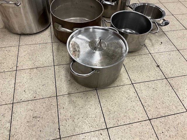 Rvs pannen (7x) - afbeelding 3 van  7