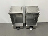 Rvs pedaalemmer (2x) - afbeelding 1 van  1
