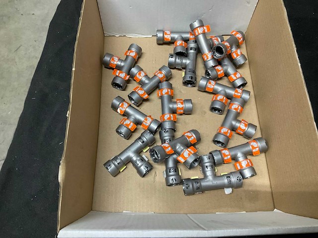 Rvs perskoppelingen (16x) - afbeelding 1 van  2