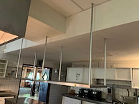 Rvs plafond etagère - afbeelding 1 van  6