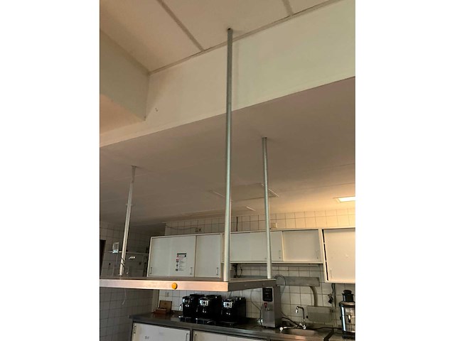 Rvs plafond etagère - afbeelding 2 van  6