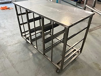 Rvs platenwagen - afbeelding 3 van  4