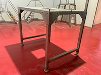Rvs platform met afvul opening - afbeelding 4 van  4
