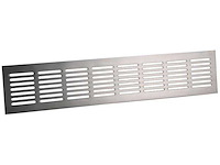 Rvs plintrooster 500x80mm (125x) - afbeelding 1 van  4