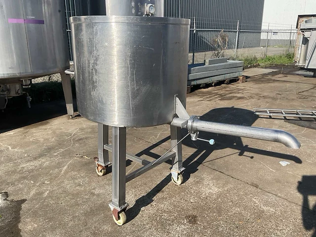 Rvs proces-/opvangbak - afbeelding 1 van  4