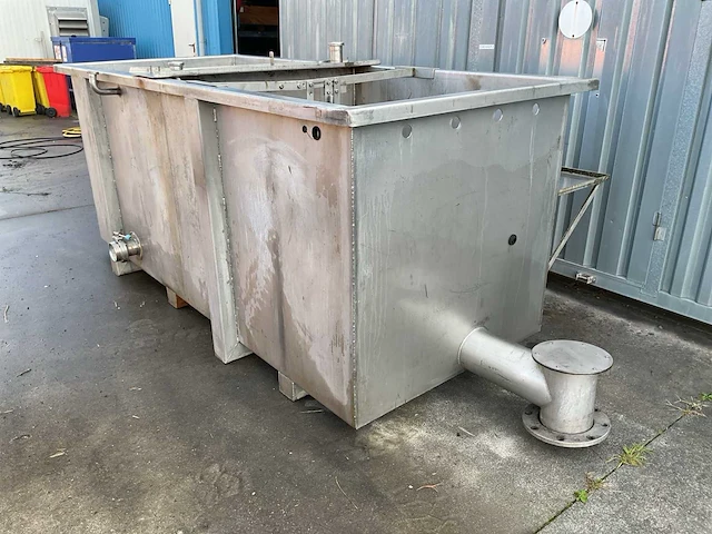 Rvs proces-/opvangbak - afbeelding 3 van  6