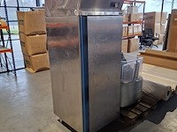 Rvs professionele horeca koelkast, dexion, grijs / chroom - afbeelding 3 van  10