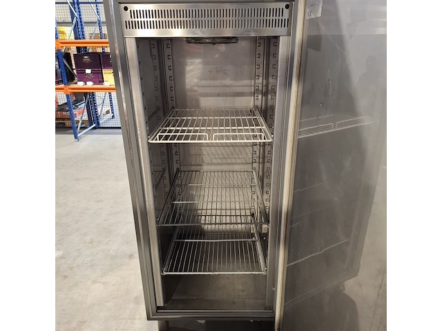 Rvs professionele horeca koelkast, dexion, grijs / chroom - afbeelding 7 van  10