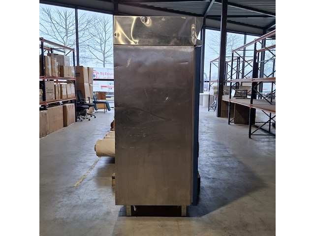 Rvs professionele horeca koelkast, dexion, grijs / chroom - afbeelding 9 van  10
