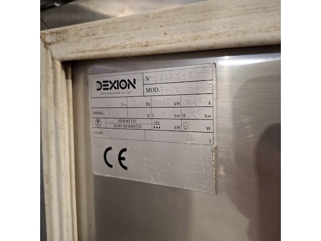 Rvs professionele horeca koelkast dexion, grijs / chroom - afbeelding 8 van  10