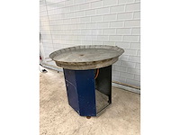 Rvs propaangas pit met paella pan - afbeelding 4 van  4