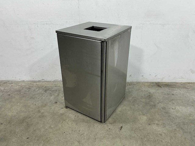 Rvs prullenbak - afbeelding 1 van  2