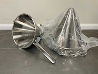 Rvs puntzeef ø 27 cm (3x) - afbeelding 2 van  3