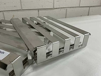 Rvs rack (2x) - afbeelding 2 van  2