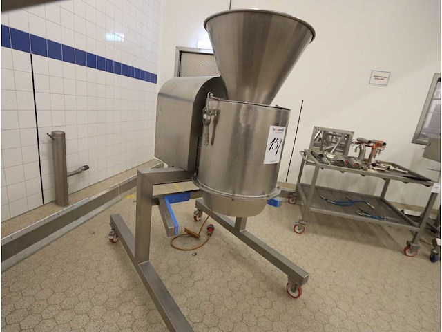 Rvs raspmachine - afbeelding 2 van  6