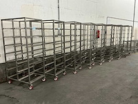 Rvs regaalwagen (9x) - afbeelding 2 van  3