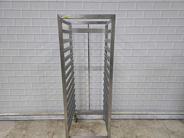 Rvs regaalwagen - afbeelding 1 van  4