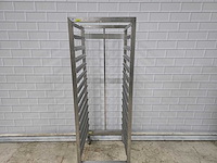 Rvs regaalwagen - afbeelding 1 van  4