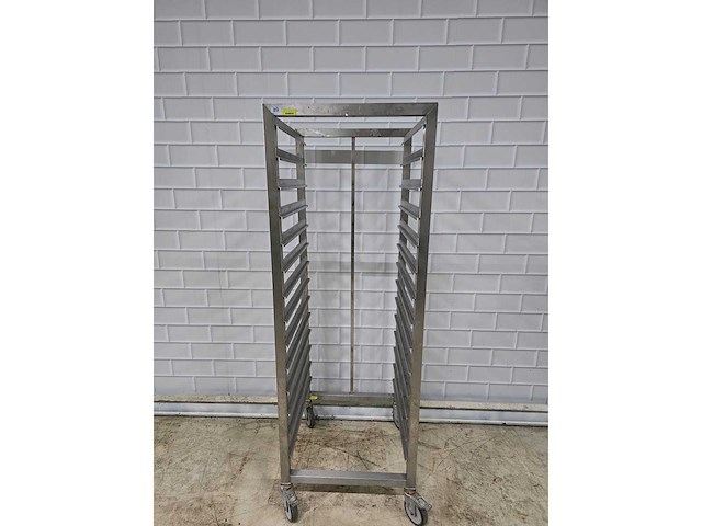 Rvs regaalwagen - afbeelding 2 van  4