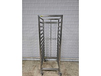 Rvs regaalwagen - afbeelding 2 van  4