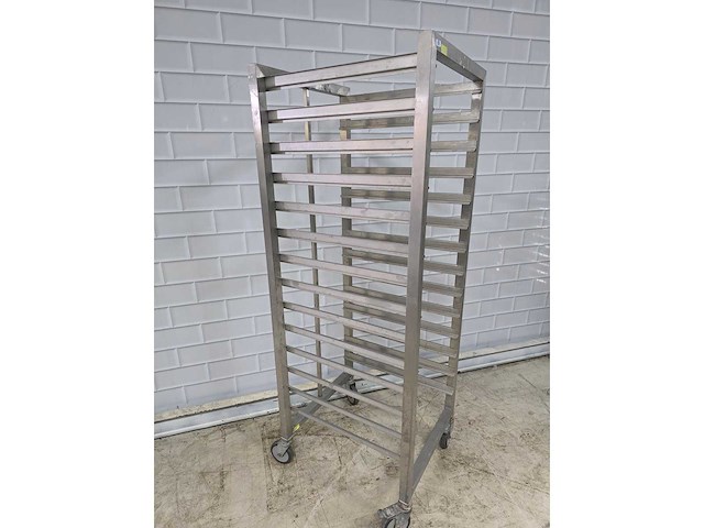 Rvs regaalwagen - afbeelding 4 van  4